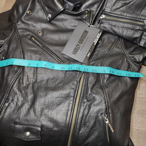 Harley Davidson Leather Jacket Motorcycle Womens Large Potomac 3-In-1 - Picture 13 of 14